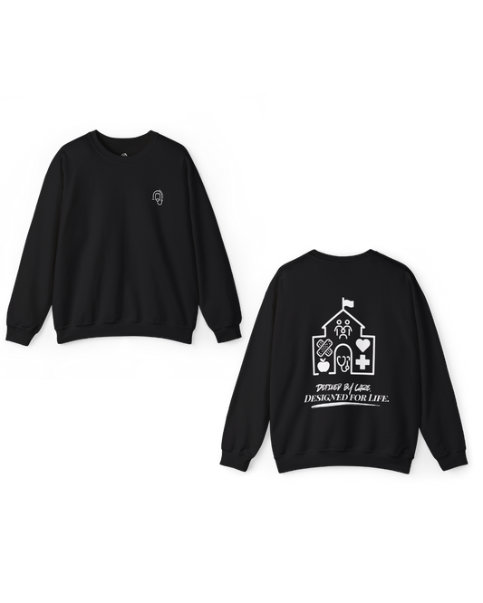 School/Clinic Building Legacy Silhouette Unisex Sweater