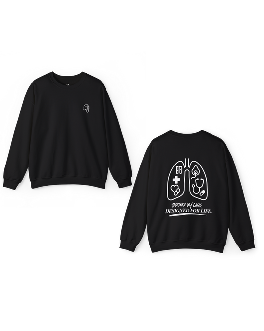 Lungs Legacy Silhouette Unisex Sweater