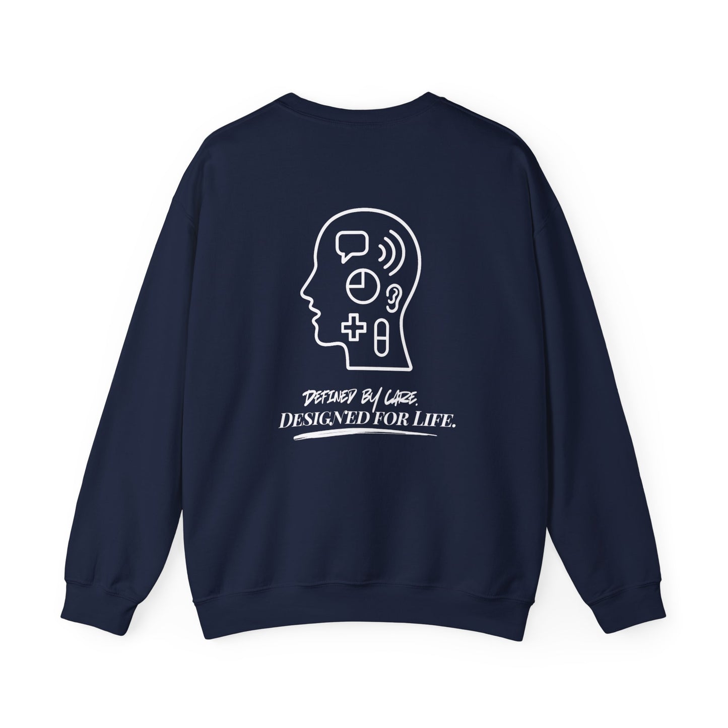 Side Face Profile Legacy Silhouette Unisex Sweater