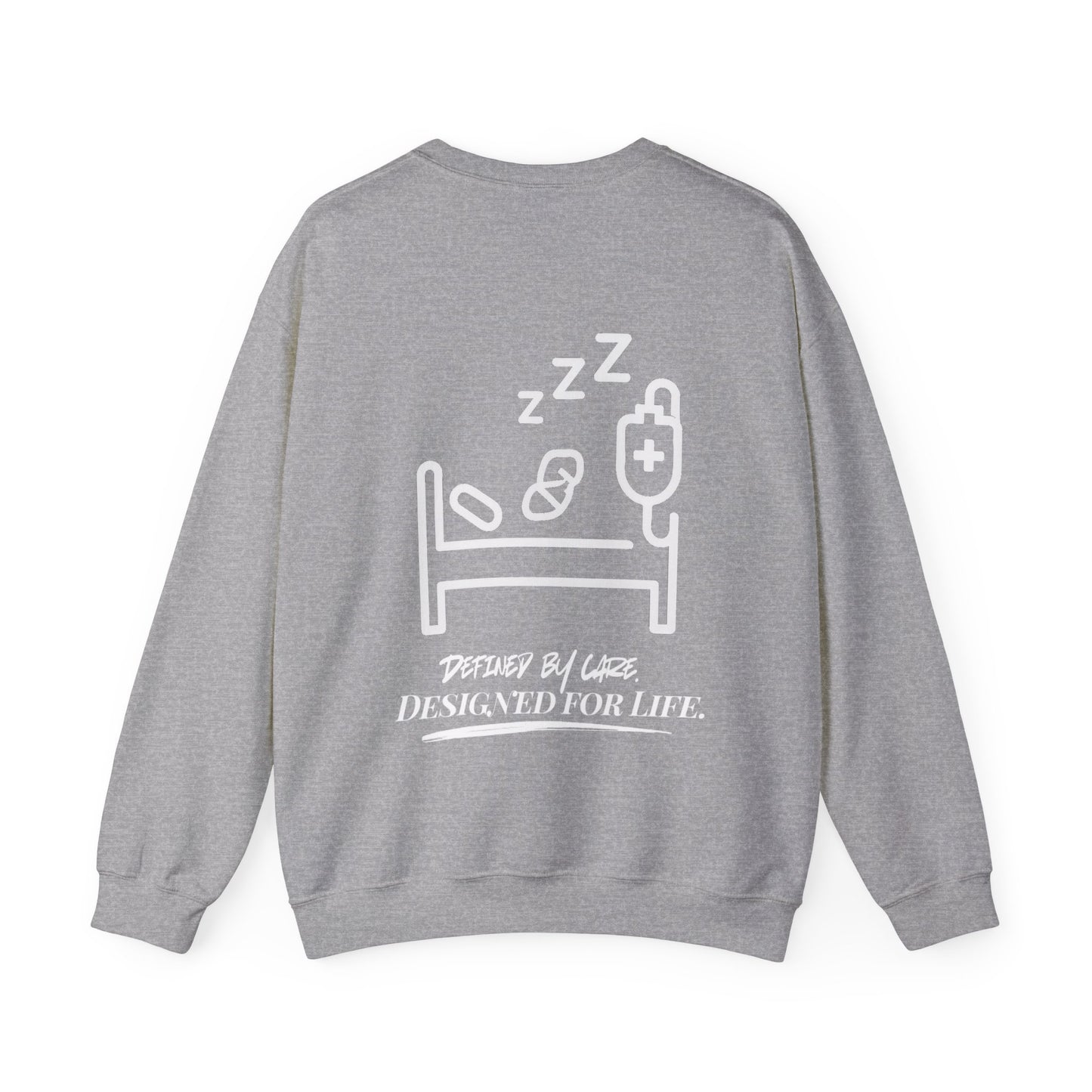 Hospital Bed Legacy Silhouette Unisex Sweater
