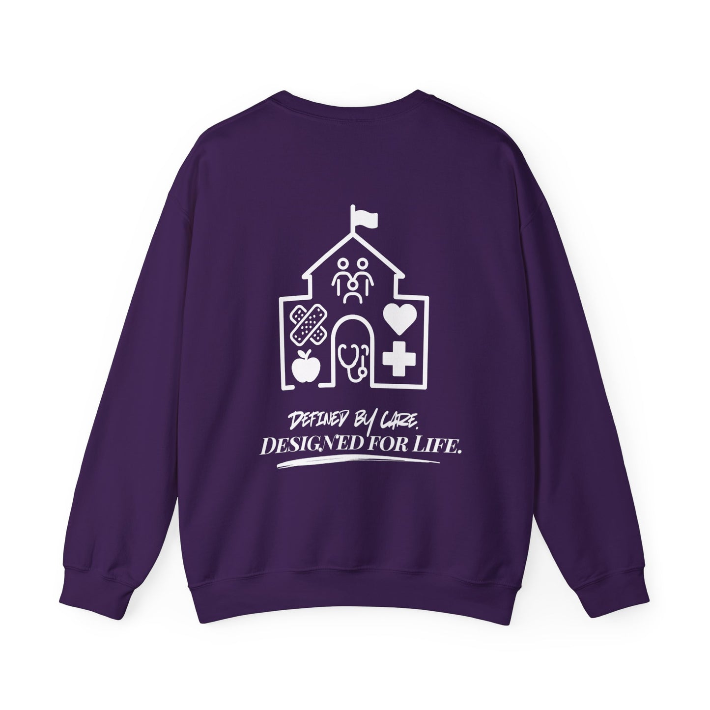 School/Clinic Building Legacy Silhouette Unisex Sweater
