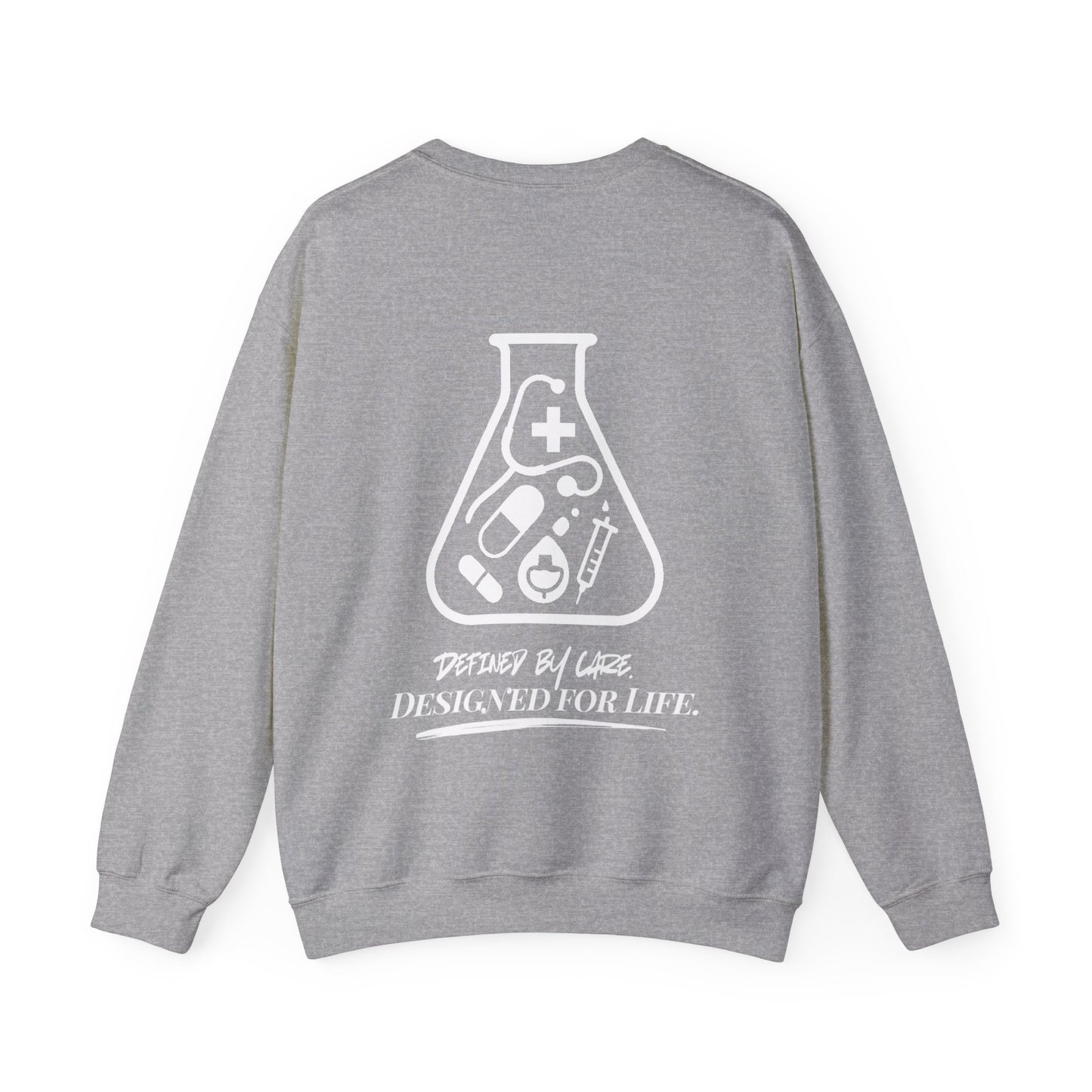 Lab Beaker Legacy Silhouette Unisex Sweater