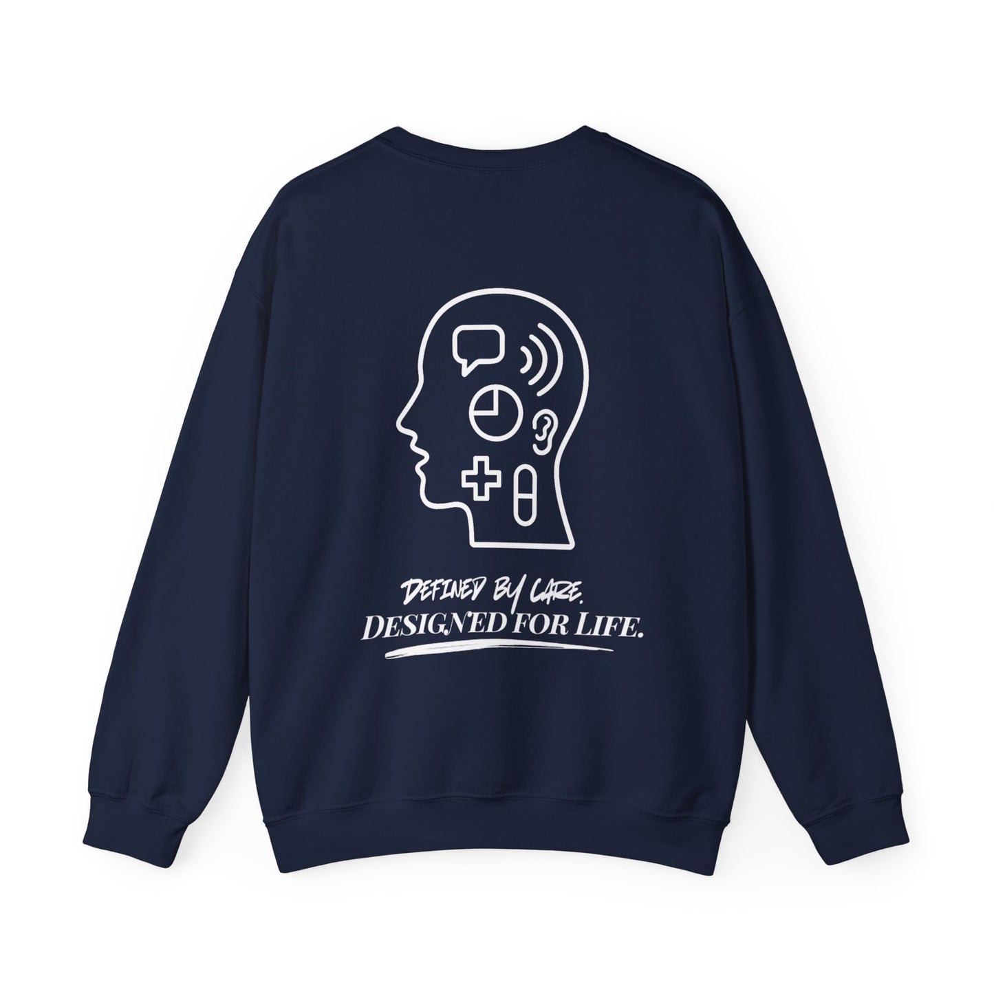Side Face Profile Legacy Silhouette Unisex Sweater