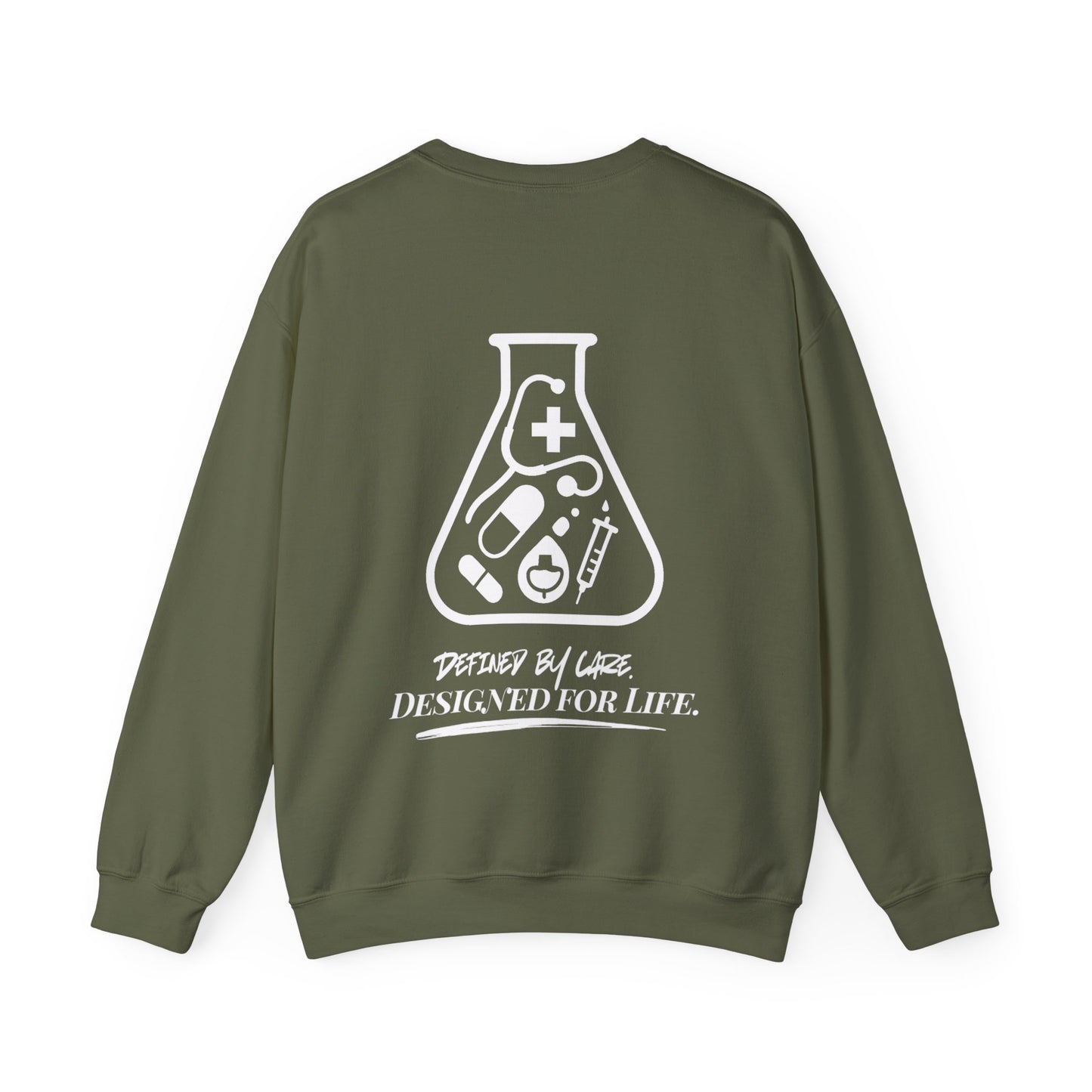 Lab Beaker Legacy Silhouette Unisex Sweater