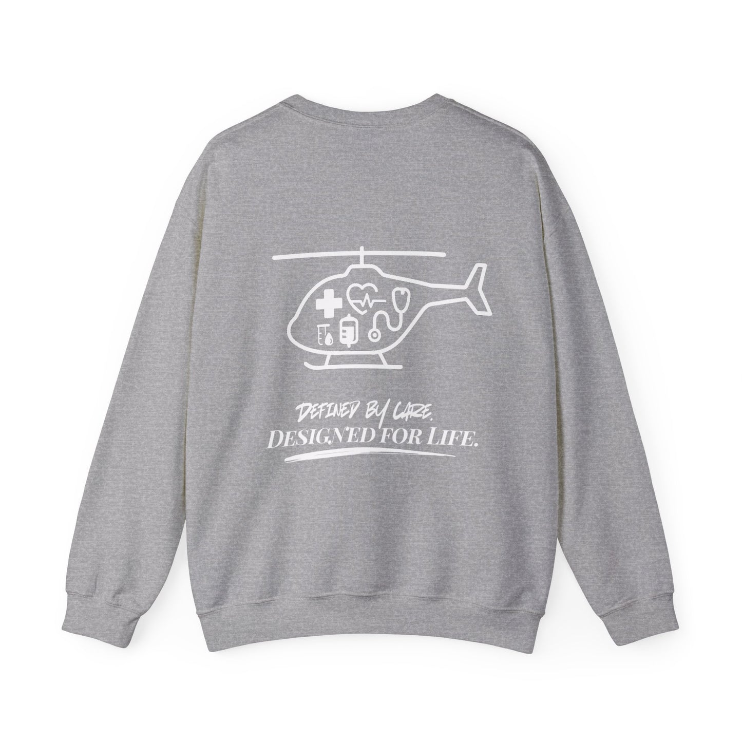 Helicopter Legacy Silhouette Unisex Sweater