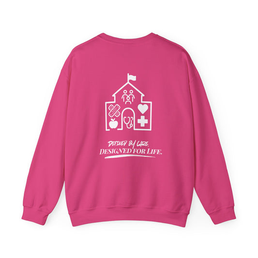School/Clinic Building Legacy Silhouette Unisex Sweater