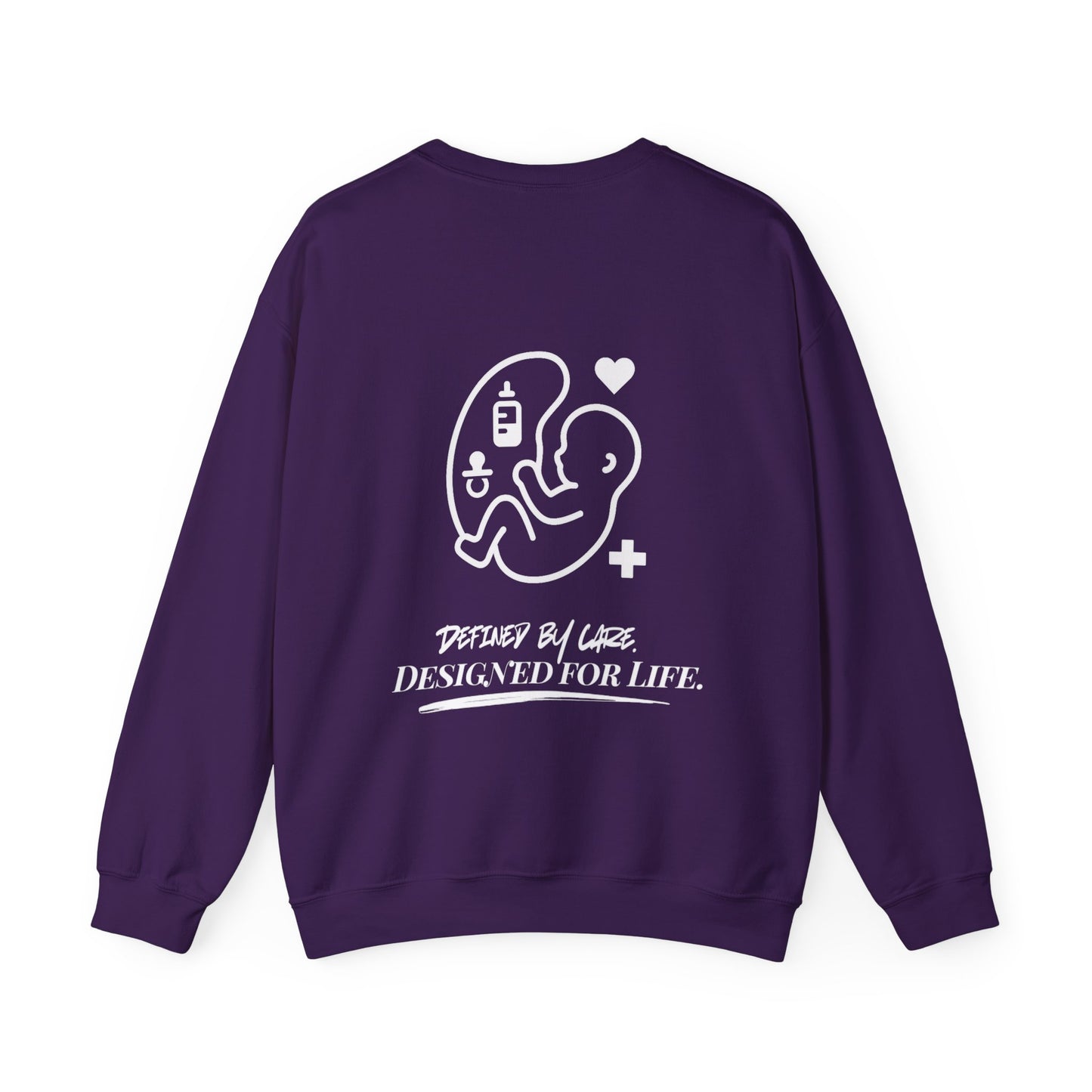 Baby Fetus Legacy Silhouette Unisex Sweater
