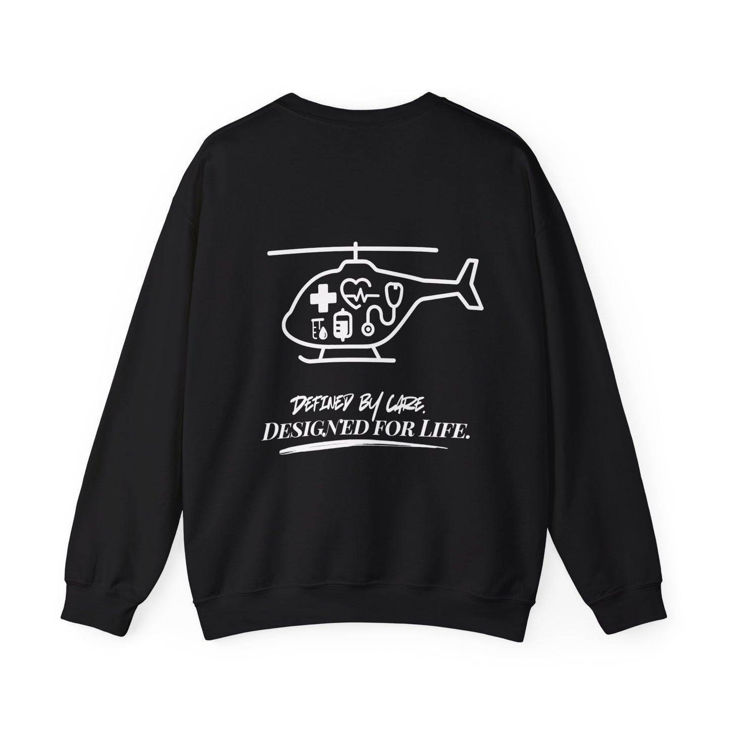 Helicopter Legacy Silhouette Unisex Sweater