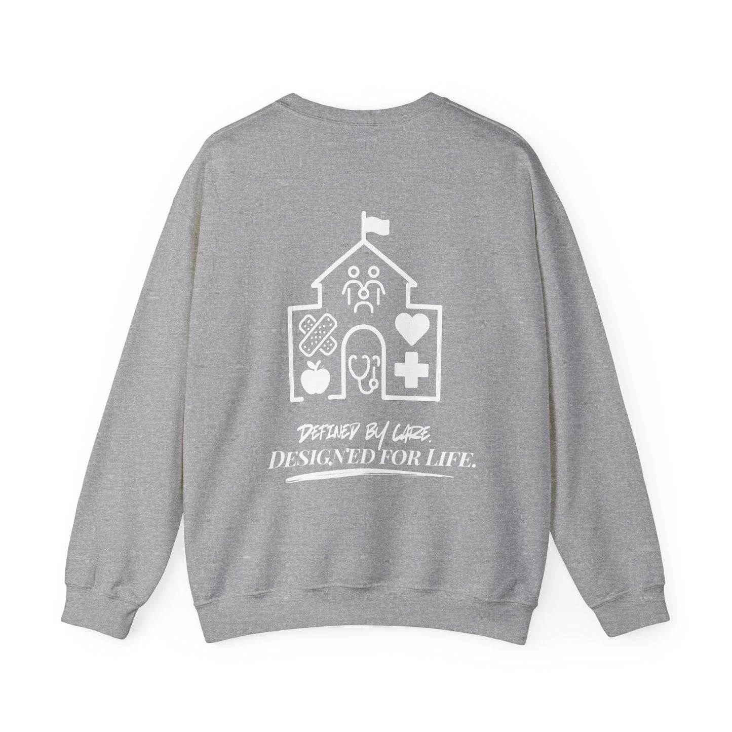 School/Clinic Building Legacy Silhouette Unisex Sweater