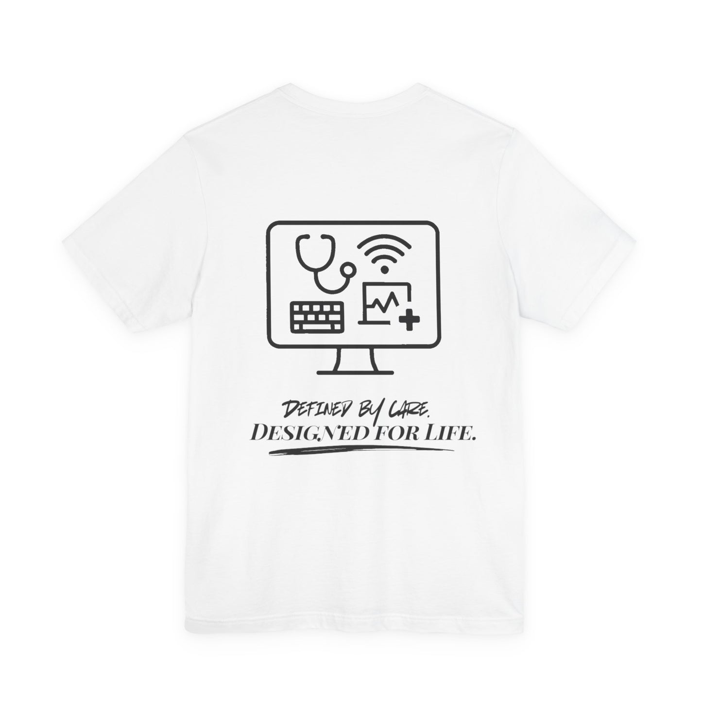 Desktop Monitor Legacy Silhouette Unisex Shirt