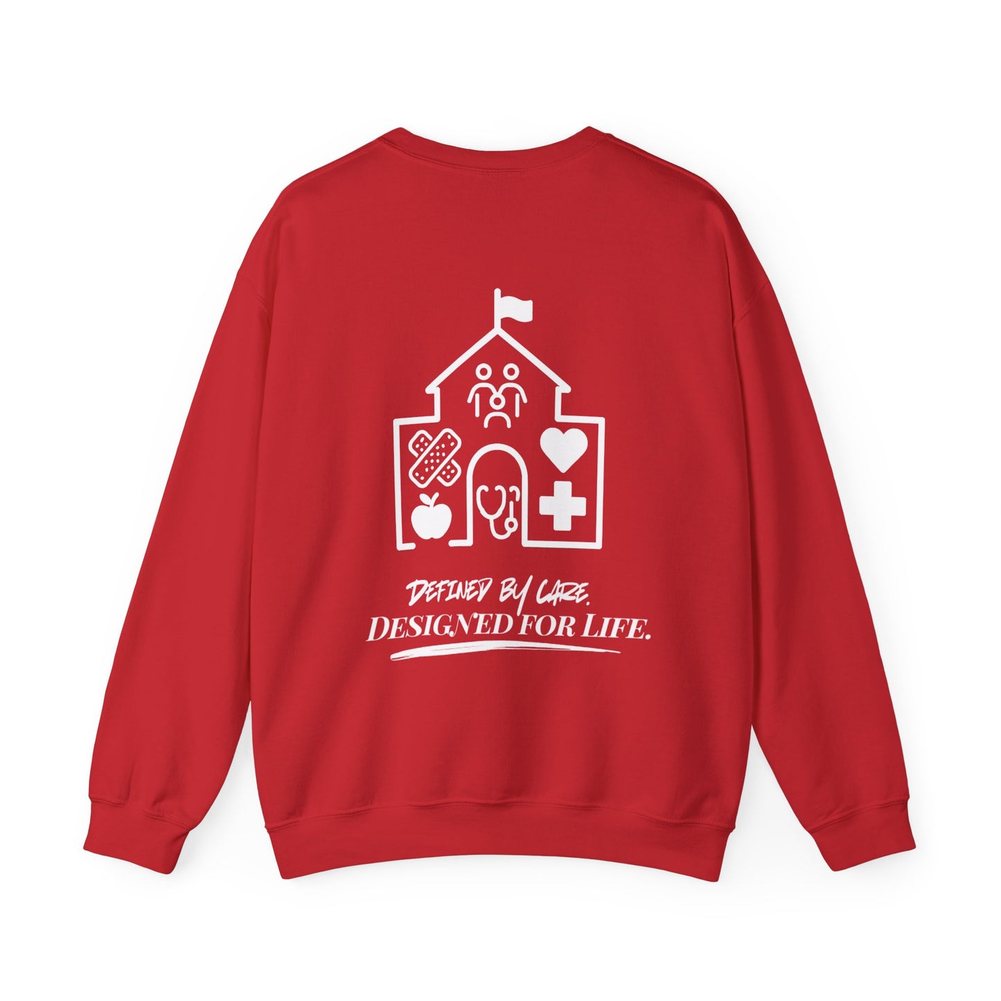 School/Clinic Building Legacy Silhouette Unisex Sweater