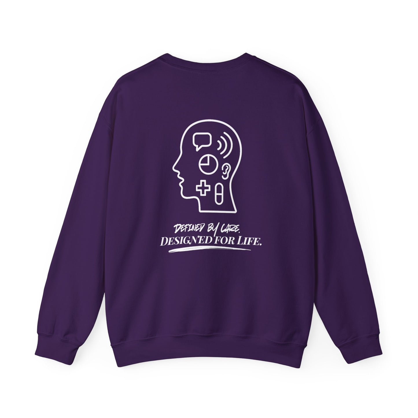 Side Face Profile Legacy Silhouette Unisex Sweater