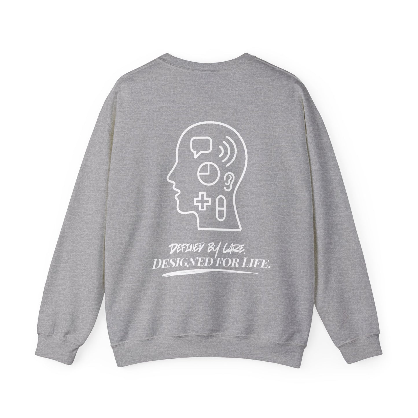Side Face Profile Legacy Silhouette Unisex Sweater