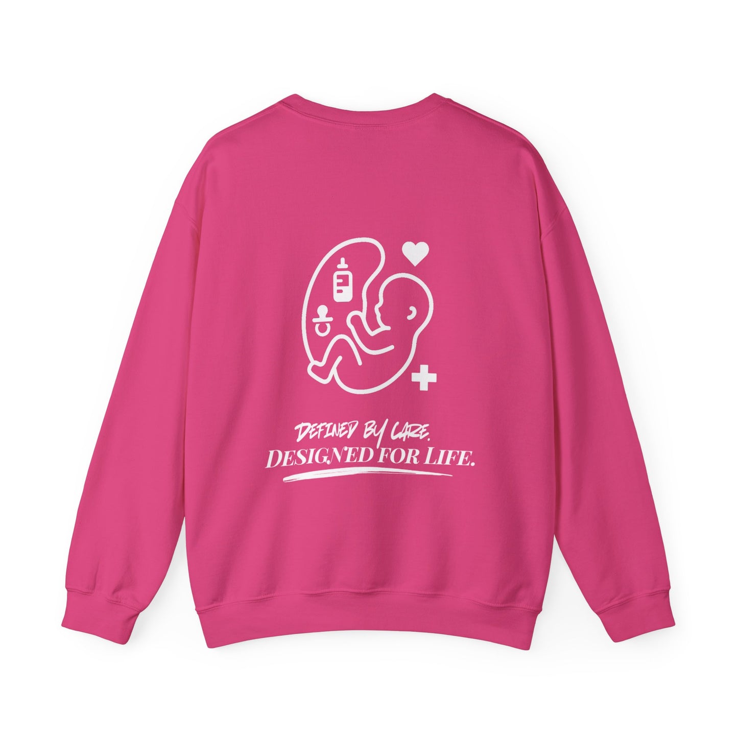 Baby Fetus Legacy Silhouette Unisex Sweater