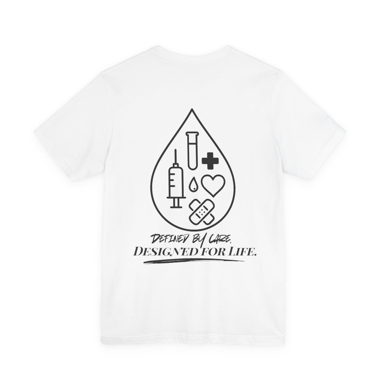 Blood Droplet Legacy Silhouette Unisex Shirt