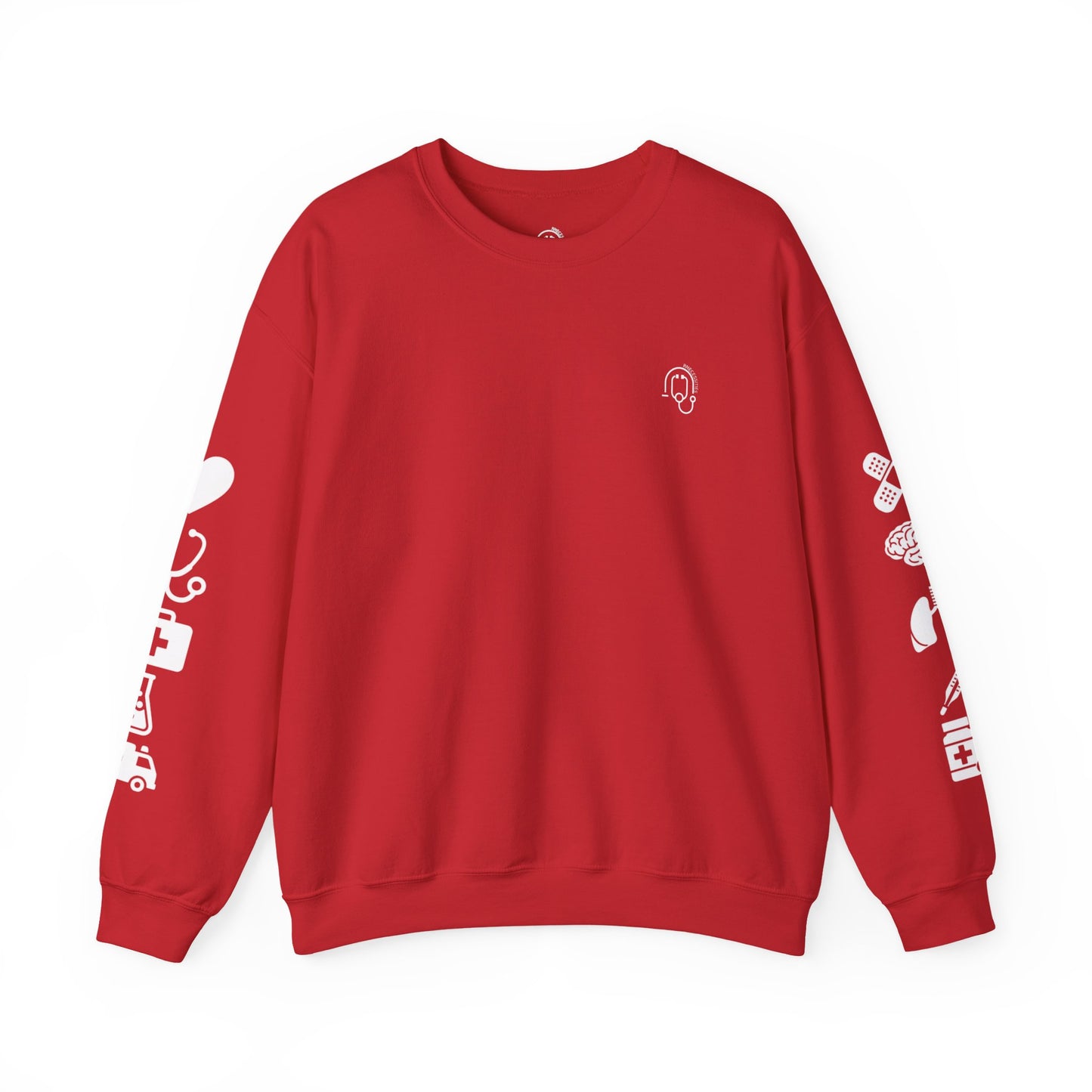 Lifeline Sleeve Icons Unisex Sweater