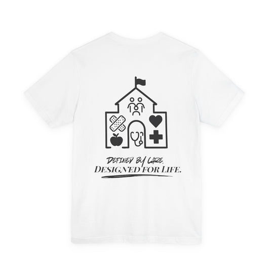 School/Clinic Building Legacy Silhouette Unisex Shirt