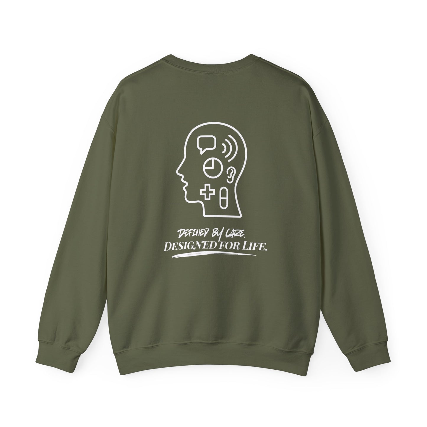 Side Face Profile Legacy Silhouette Unisex Sweater