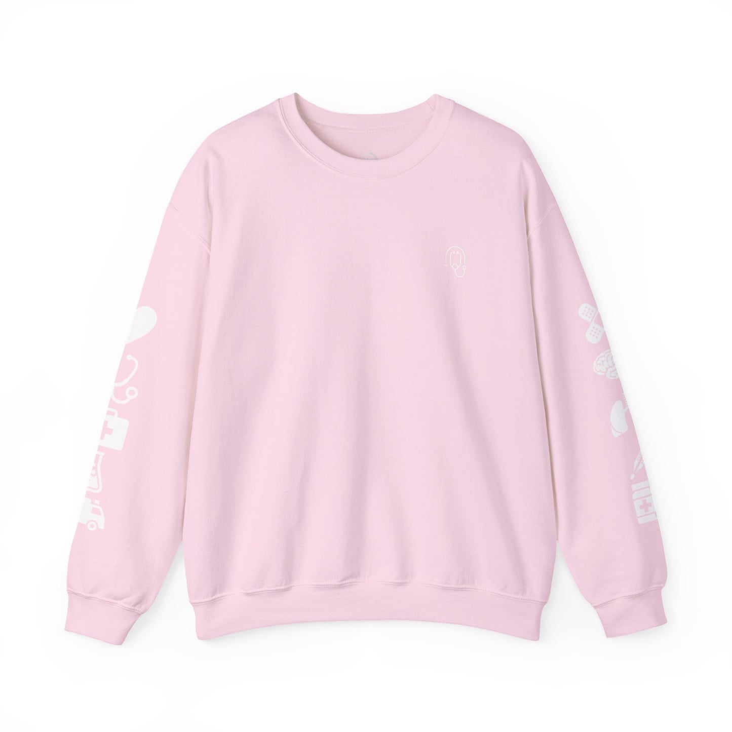 Lifeline Sleeve Icons Unisex Sweater