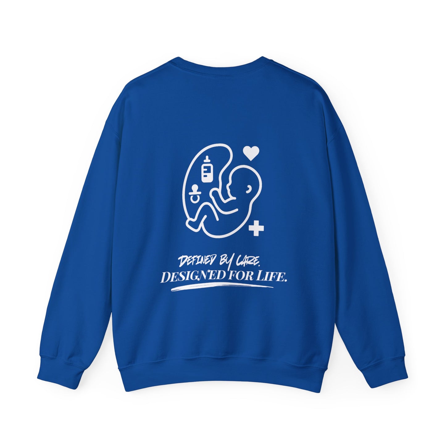 Baby Fetus Legacy Silhouette Unisex Sweater