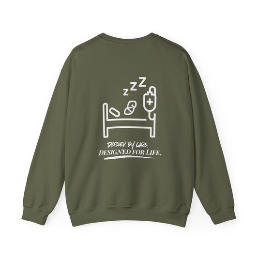 Hospital Bed Legacy Silhouette Unisex Sweater