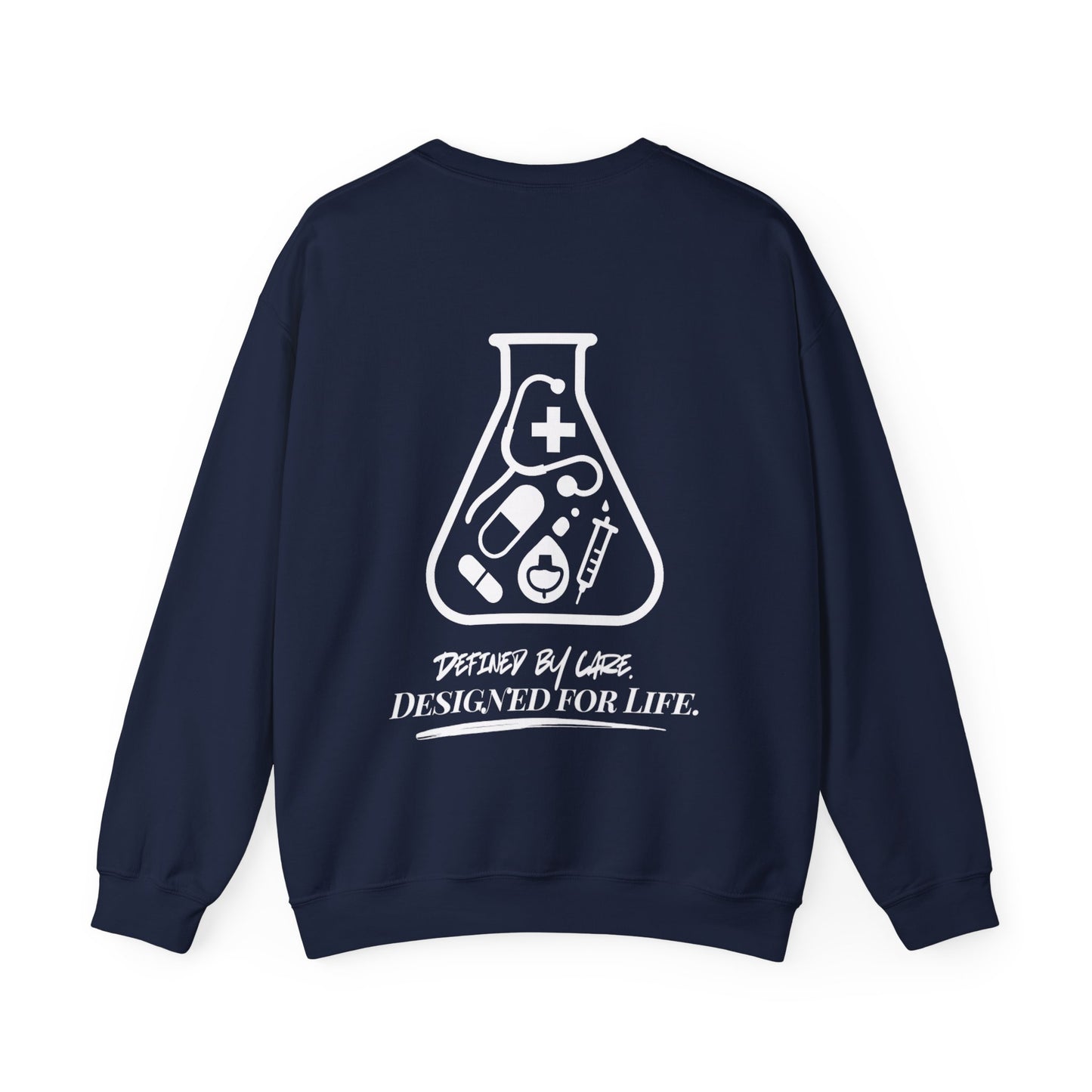 Lab Beaker Legacy Silhouette Unisex Sweater