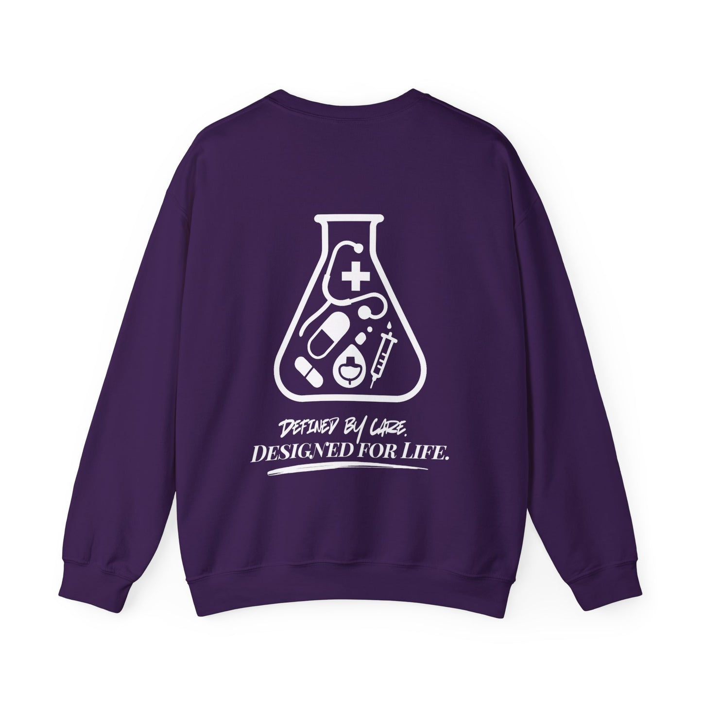 Lab Beaker Legacy Silhouette Unisex Sweater