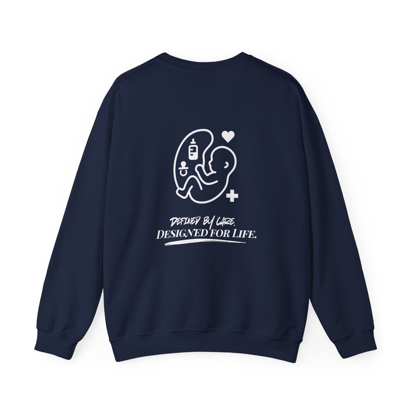 Baby Fetus Legacy Silhouette Unisex Sweater
