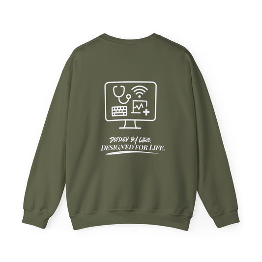 Desktop Monitor Legacy Silhouette Unisex Sweater