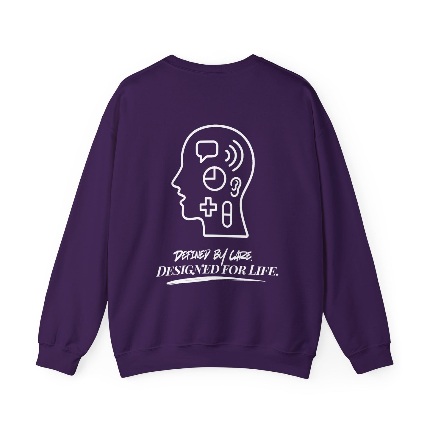 Side Face Profile Legacy Silhouette Unisex Sweater