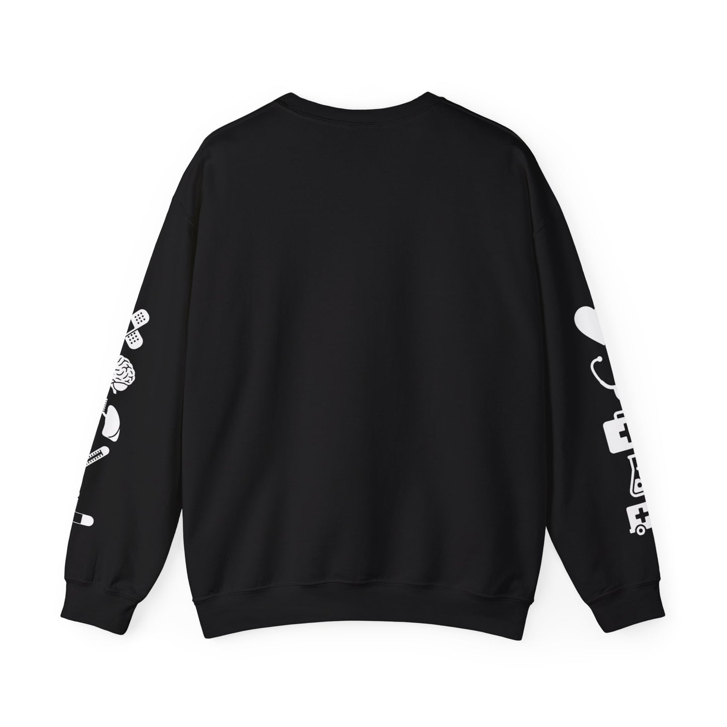 Lifeline Sleeve Icons Unisex Sweater