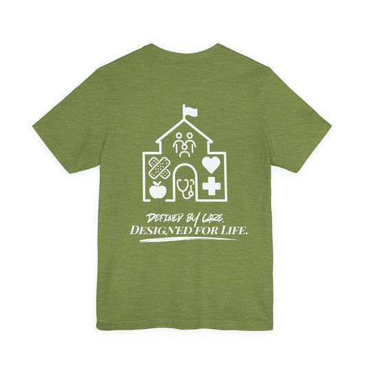 School/Clinic Building Legacy Silhouette Unisex Shirt