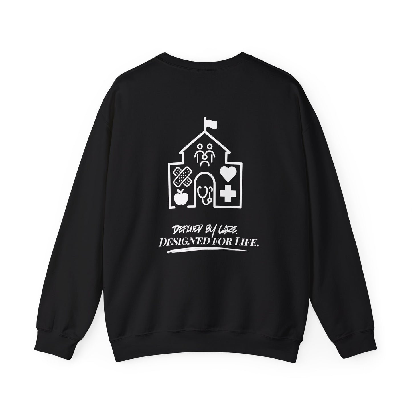 School/Clinic Building Legacy Silhouette Unisex Sweater