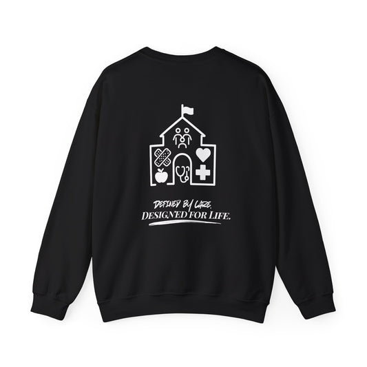 School/Clinic Building Legacy Silhouette Unisex Sweater