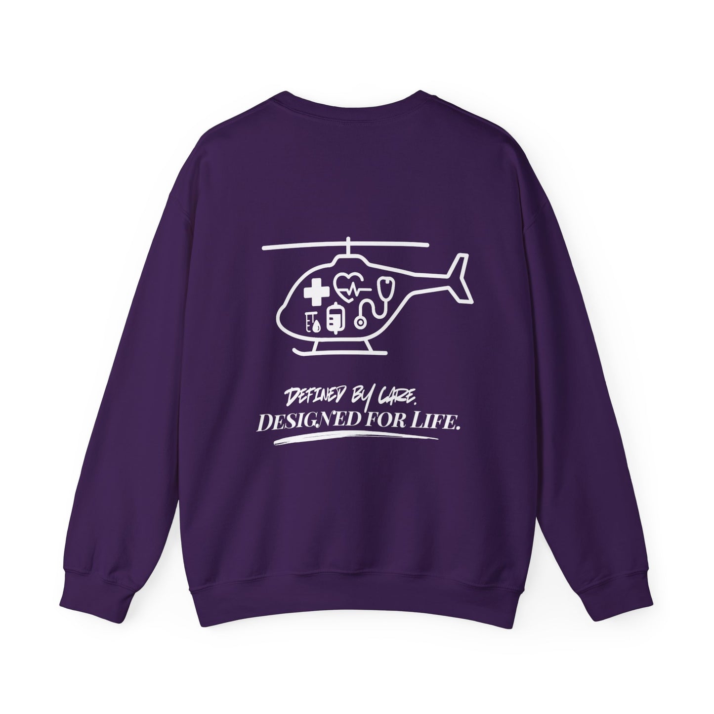 Helicopter Legacy Silhouette Unisex Sweater