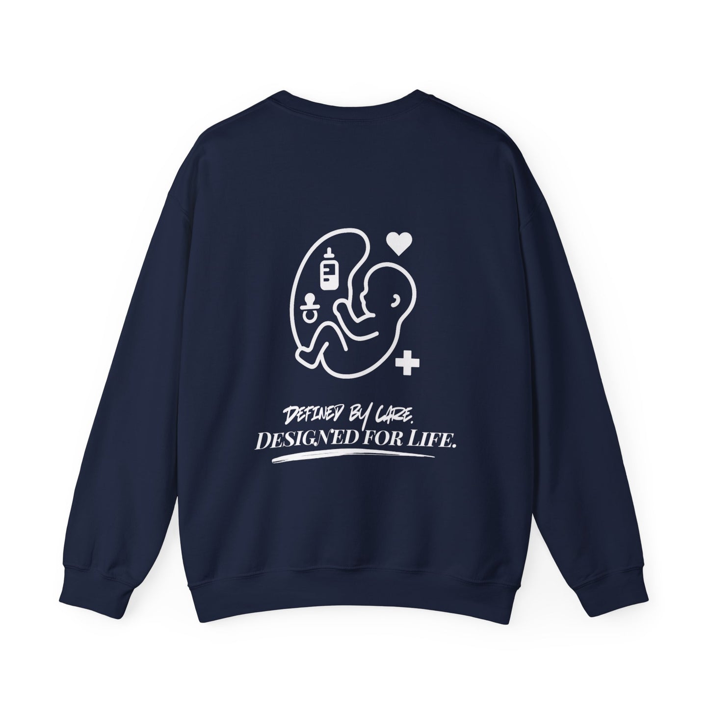 Baby Fetus Legacy Silhouette Unisex Sweater
