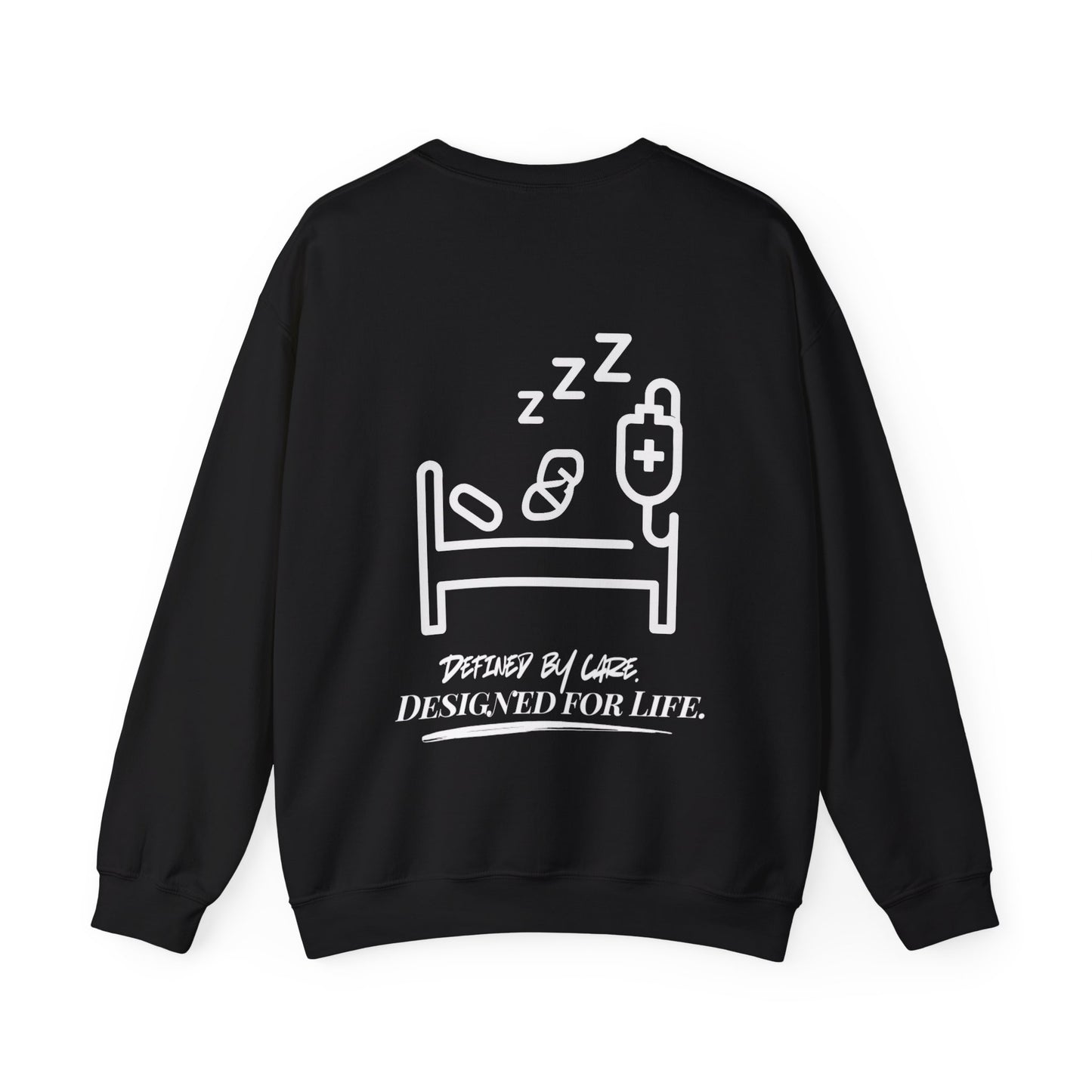 Hospital Bed Legacy Silhouette Unisex Sweater