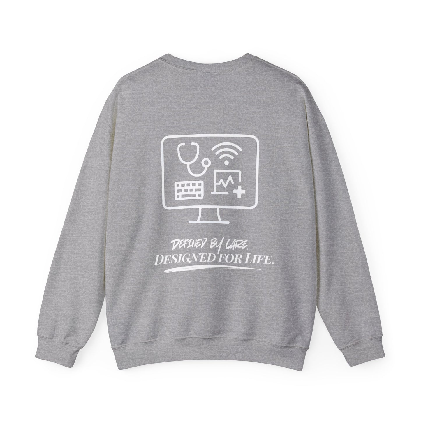 Desktop Monitor Legacy Silhouette Unisex Sweater