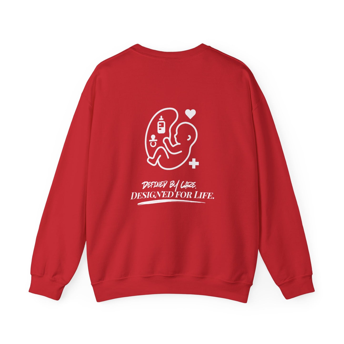 Baby Fetus Legacy Silhouette Unisex Sweater