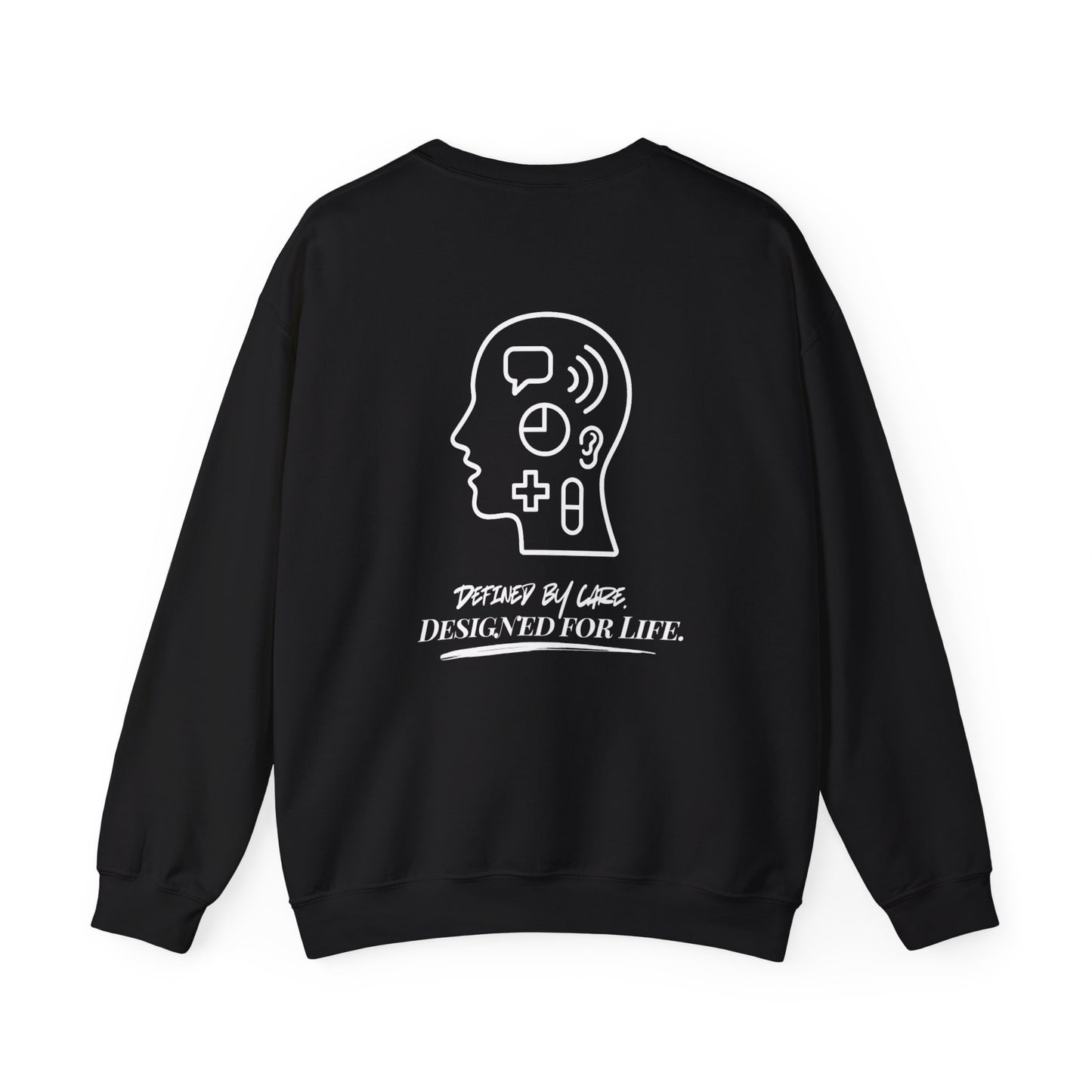Side Face Profile Legacy Silhouette Unisex Sweater